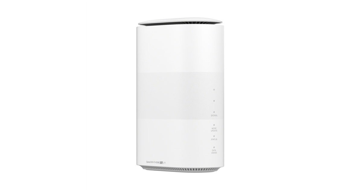 wifiルーター WiMAX Speed Wi-Fi HOME 5G L12（パケット無制限） / パンダ