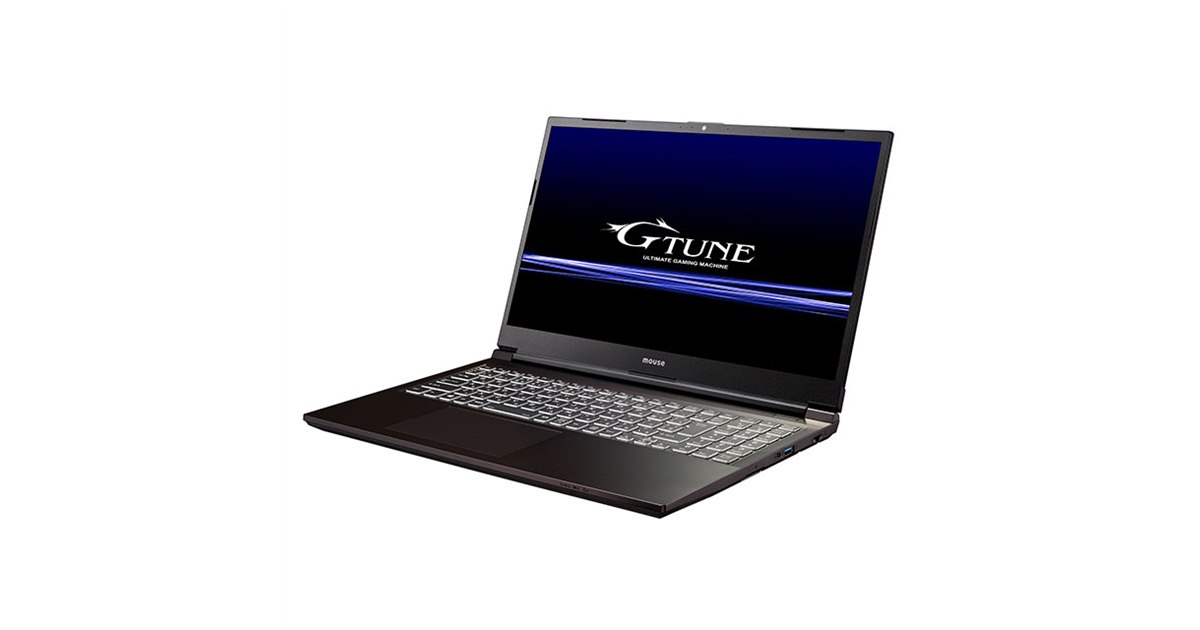Windowsノート本体 G-Tune i7-10750H GTX1650Ti 32GB 512GB マウスコンピューター G-Tune P5-H Core i7 10750H/GTX 1650Ti/16GB