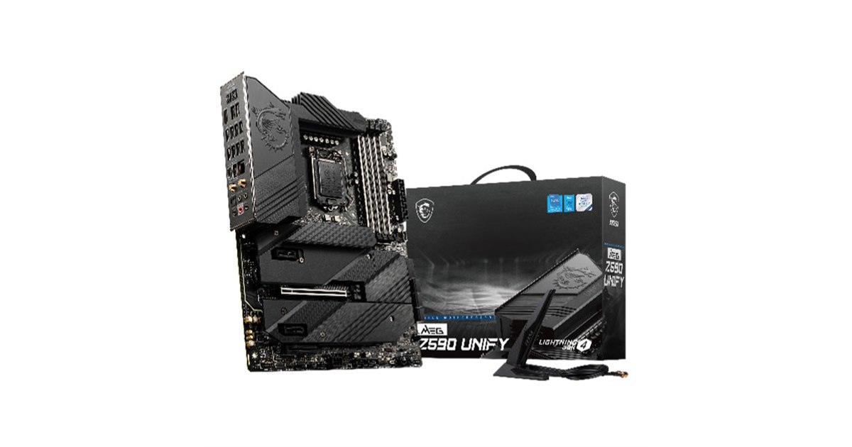 MSI、第11世代Coreに対応したマザー「MEG Z590 UNIFY」「MPG B560I