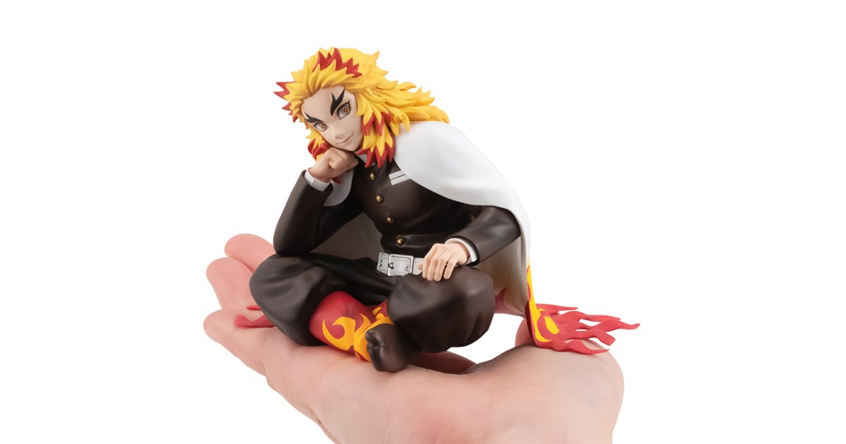 鬼滅の刃 G.E.M.シリーズ てのひら煉獄さん 煉獄杏寿郎 フィギュア 抽選販売G.E.M.シリーズ 鬼滅の刃 てのひら煉獄さん 限定特典付き