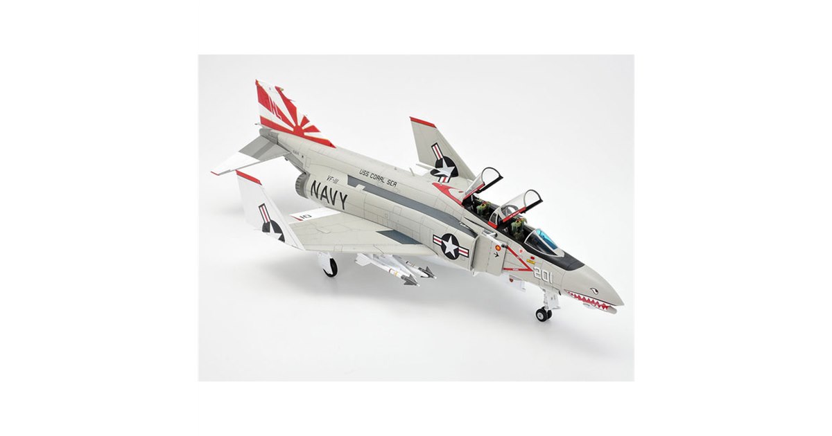 タミヤ、“傑作ジェット戦闘機”「1/48 F-4ファントムII」を7月10日ごろ