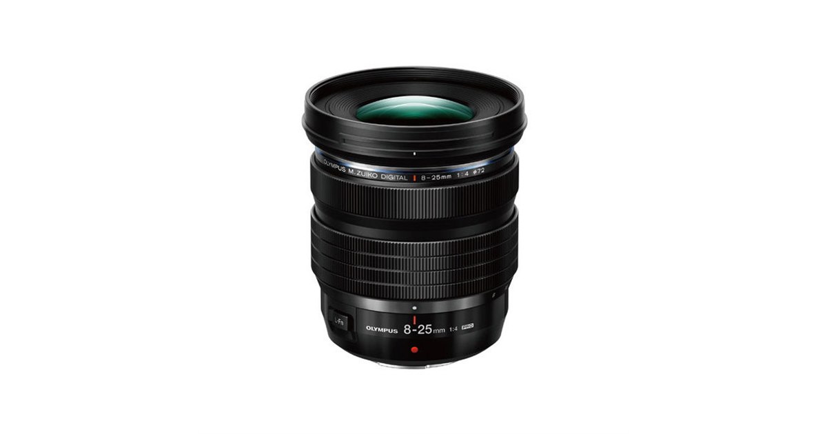 OMデジタル、高倍率ズームレンズ「M.ZUIKO DIGITAL ED 8-25mm F4
