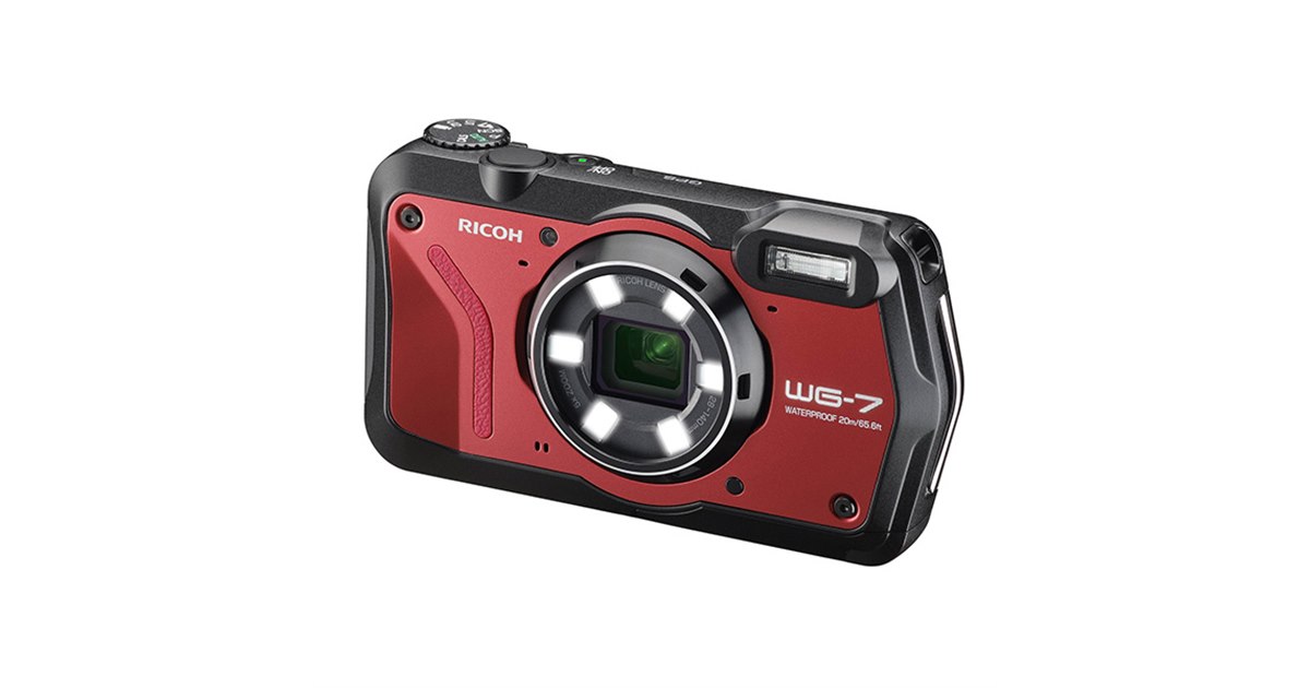 リコーデジタルカメラ リコー、UVCモード搭載のタフコンデジ「RICOH WG-7」を本日7月9