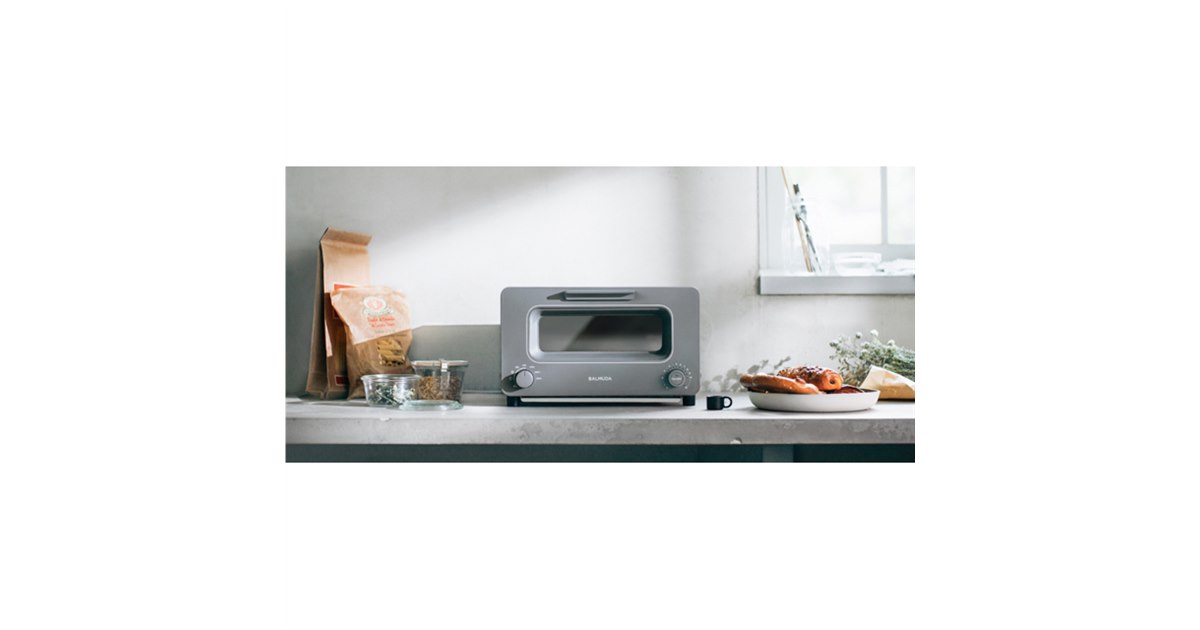 BALMUDA トースター グレー BALMUDA The Toaster」に新色「グレー」、オンラインストア限定