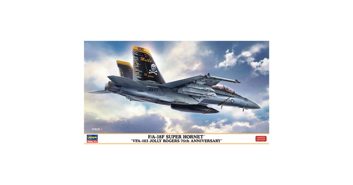 ジョリーロジャース”創設75周年「F/A-18F」特別マーキング機を本日6/23