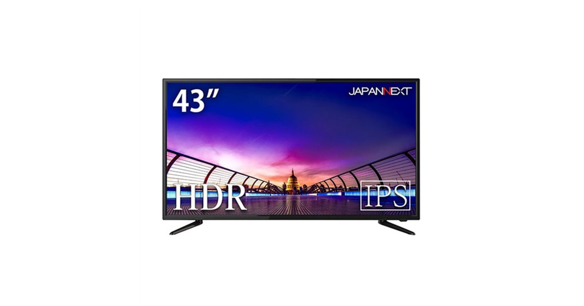 JAPANNEXT、43型4K液晶ディスプレイ「JN-IPS4302UHDR」 - 価格.com