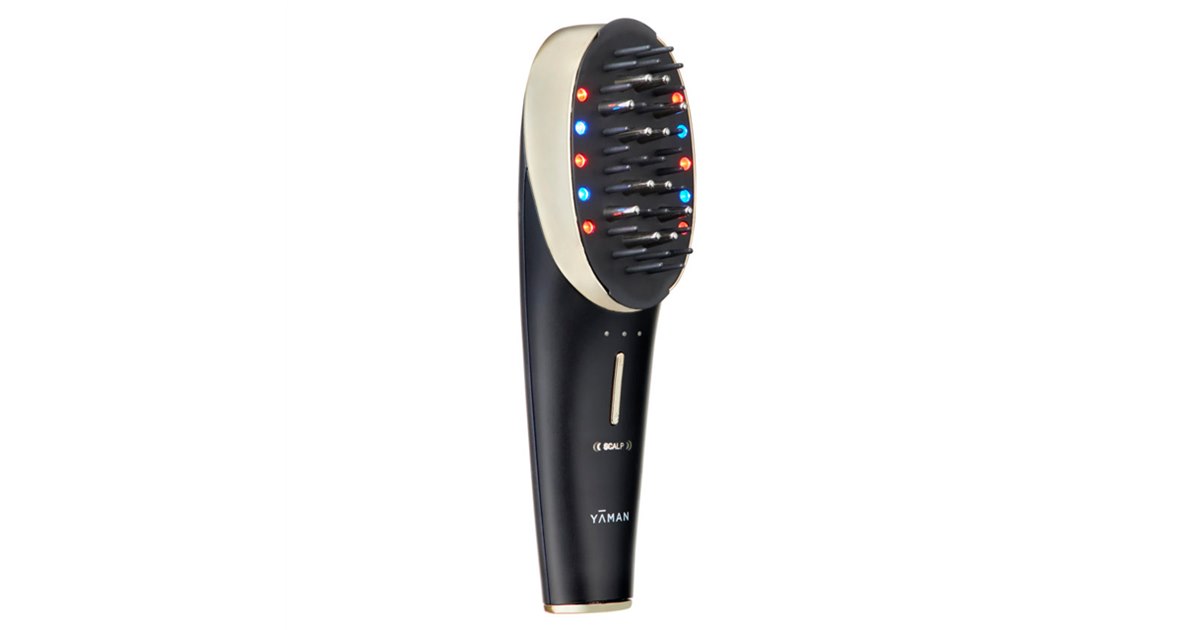 ヤーマン、ブラシ型美顔器「ヴェーダスカルプブラシBS for Salon