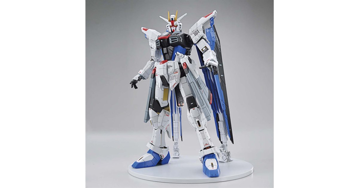 実物大フリーダムガンダム立像を「フルメカニクス1/100」で立体化、9月