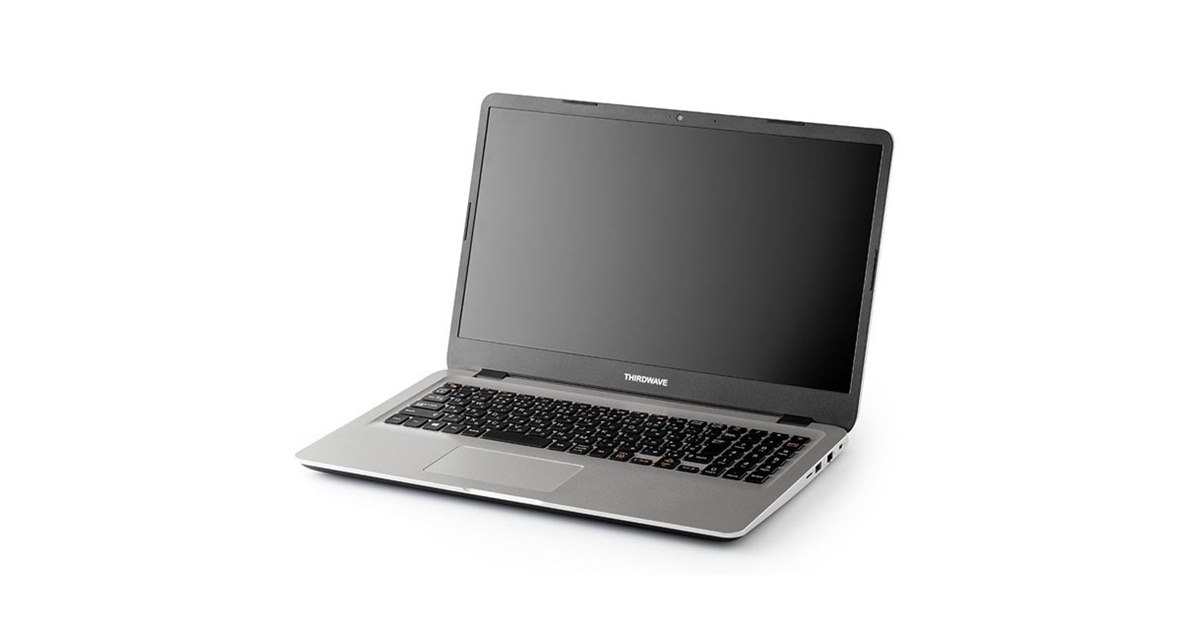 サードウェーブ、Core i7-1165G7/メモリー16GB搭載の15.6型ノートPC