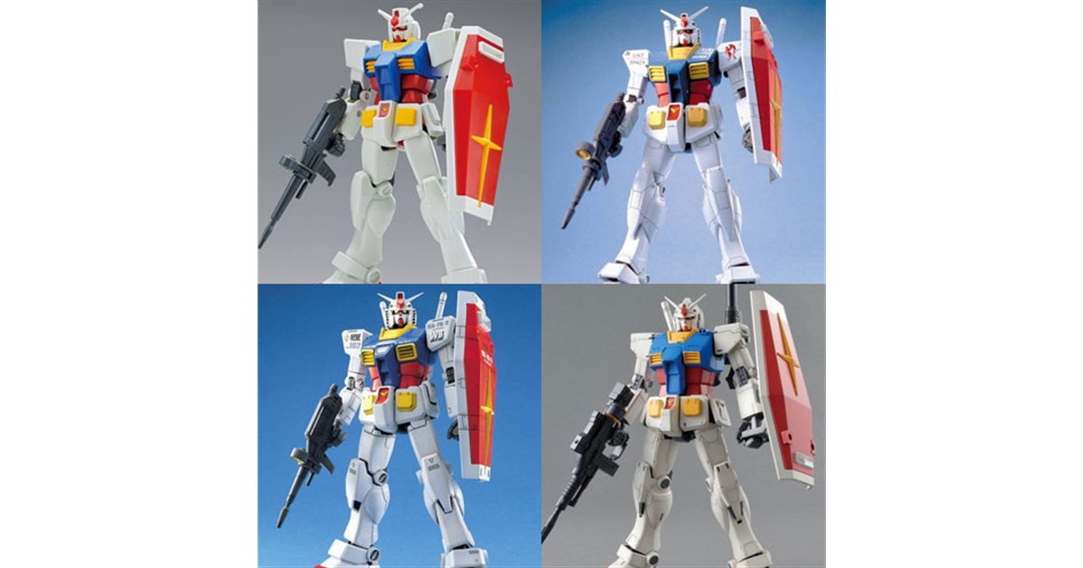 機動戦士ガンダム」型式番号“RX-78”のガンプラを特集するページがオープン - 価格.com