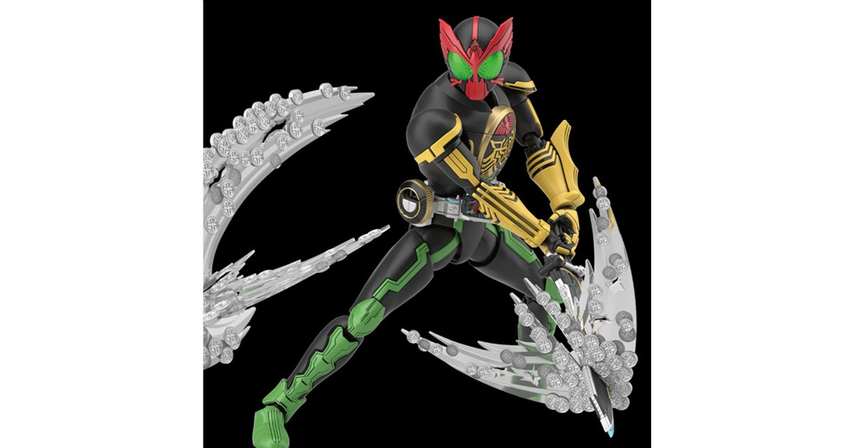 仮面ライダーオーズ」タトバコンボがプラモ化、「セルメダル