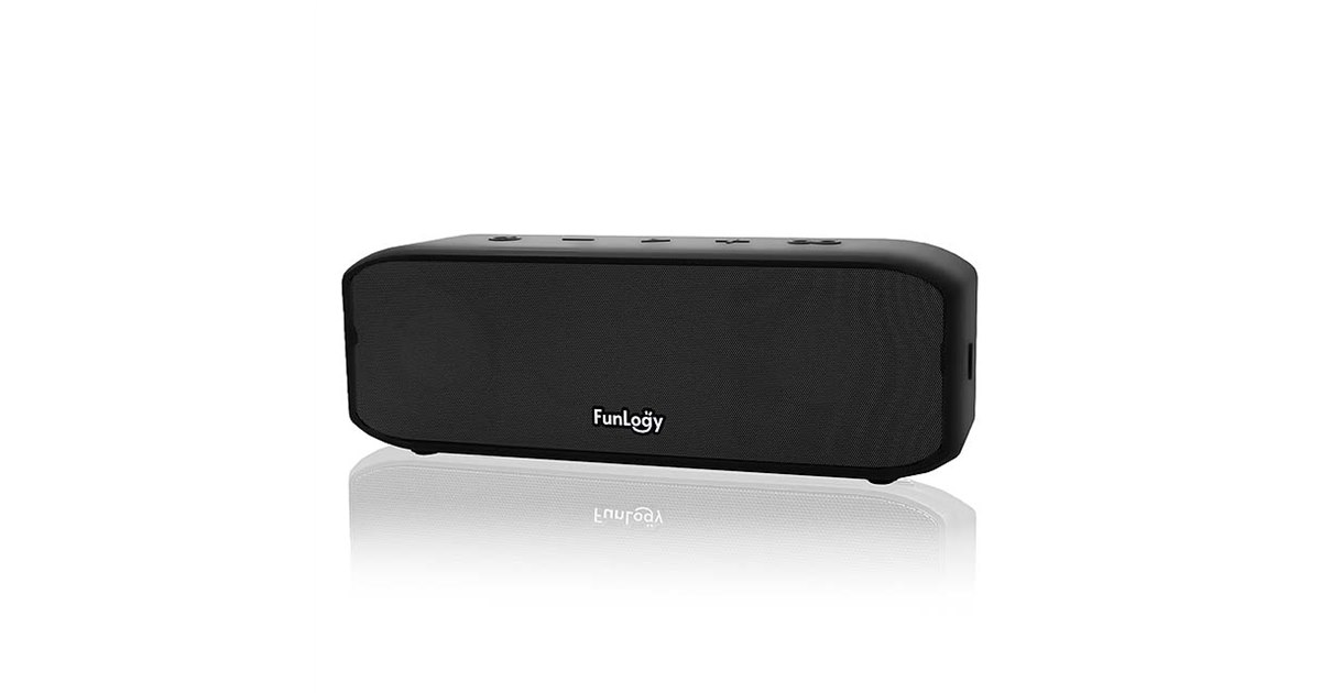 4,980円のIPX7防水ポータブルBluetoothスピーカー「FunLogy Portable