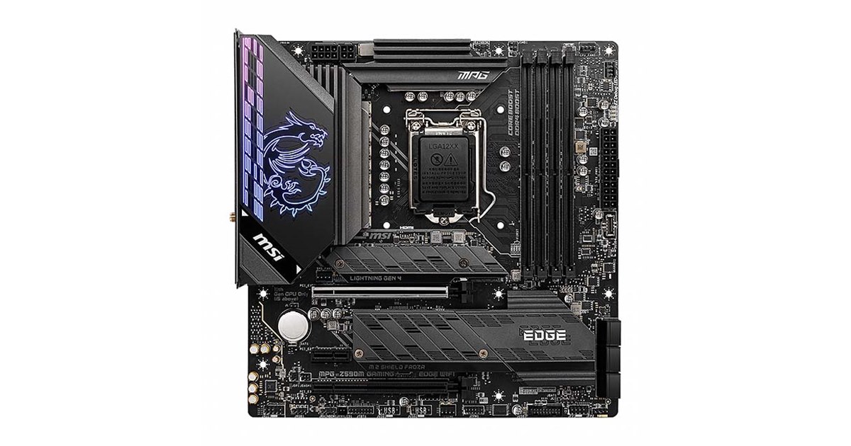 MSI MPG Z590 GAMING EDGE WIFI マザーボード MPG Z590 GAMING EDGE WIFI