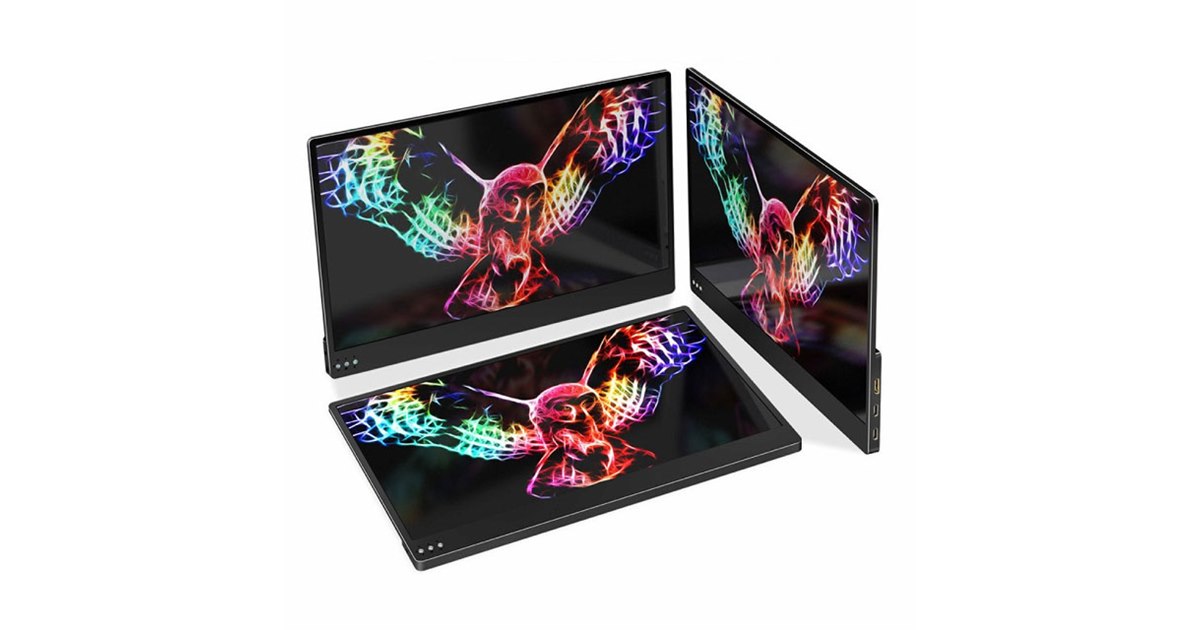 Quintokuta、USB Type-C/Mini HDMI対応のポータブル液晶