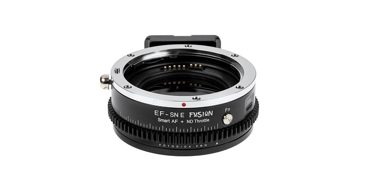 Fotodiox キヤノンEF → Ｌマウントアダプター NDフィルター内蔵 新品)Fotodiox(フォトディオックス) 電子マウントアダプター キヤノン