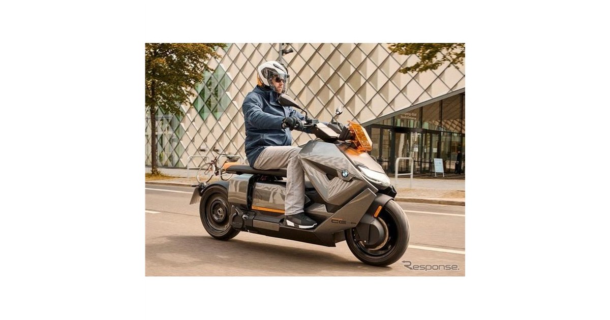 BMWの新型電動スクーター『CE 04』の実車展示へ…IAAモビリティ
