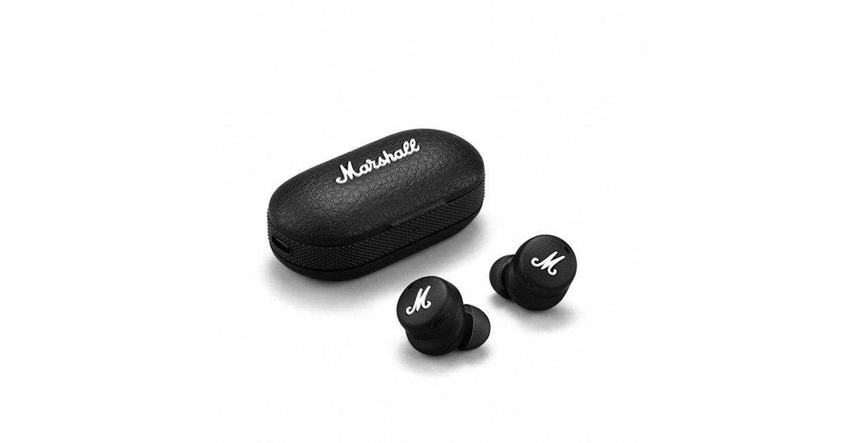 Marshall、IPX5防水の完全ワイヤレスイヤホン「Mode II」を8/5発売
