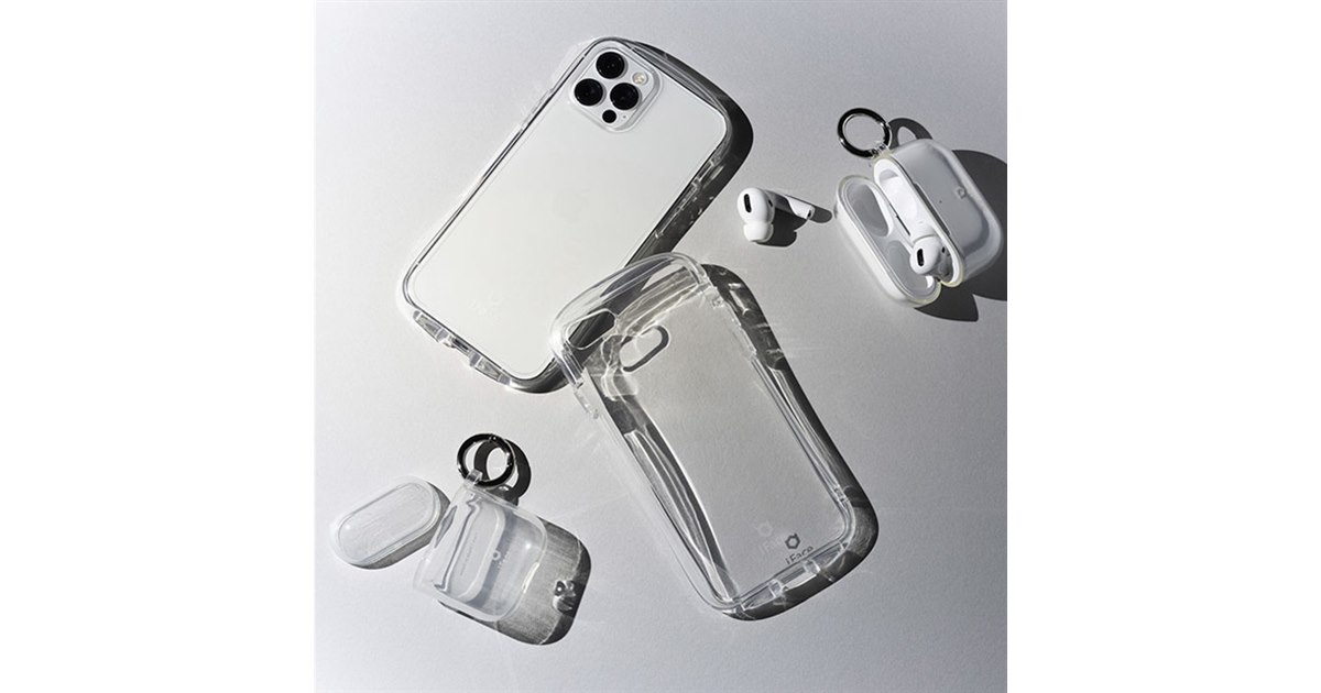 iFace、iPhone 12/12 Pro/8/7/SE（第2世代）用耐衝撃クリアケース