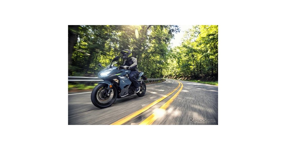 カワサキ Ninja 250/400、2022年モデルを発表…カラー＆グラフィックを