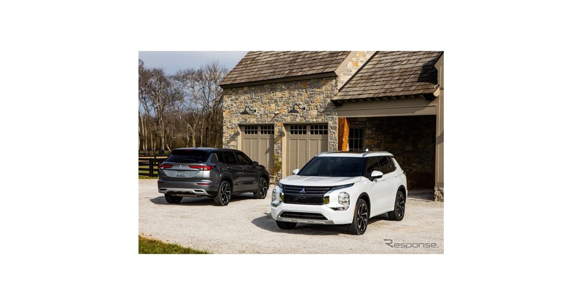 三菱 アウトランダーPHEV 新型、3列シート7名乗りに 2022年後半米国