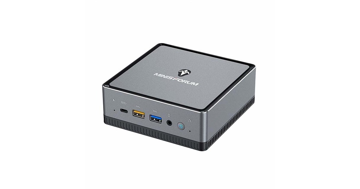 MINISFORUM、Ryzen 5 3450U搭載の小型デスクトップ「UM340」を
