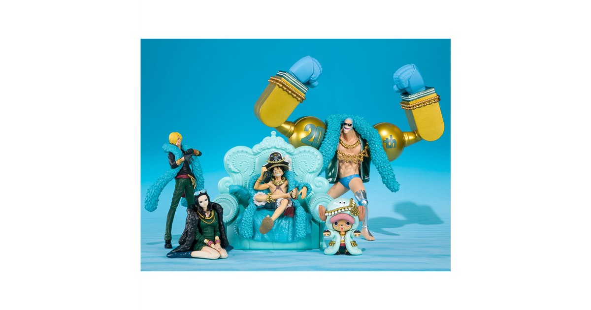 各1,100円、TAMASHII BOX「ONE PIECE Vol.1」全5種が8/28発売に決定