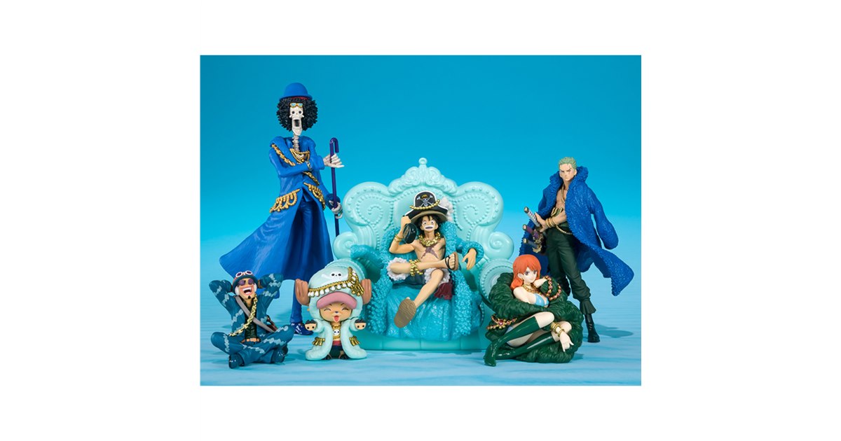 TAMASHII BOX ONE PIECE Vol.2」発売日決定、ルフィやナミなど全
