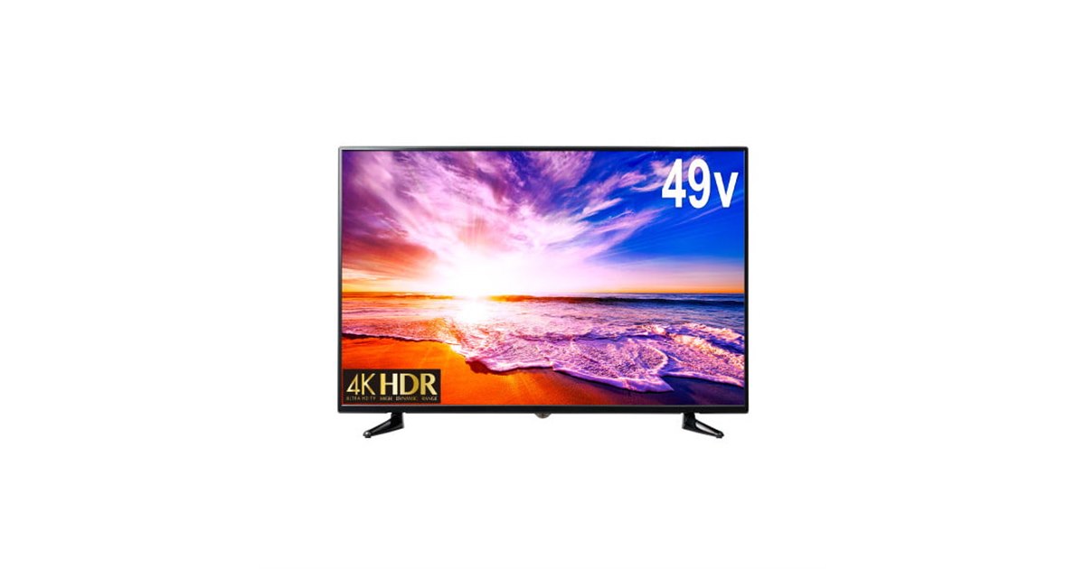 GREEN HOUSE 49V型 4K液晶テレビ