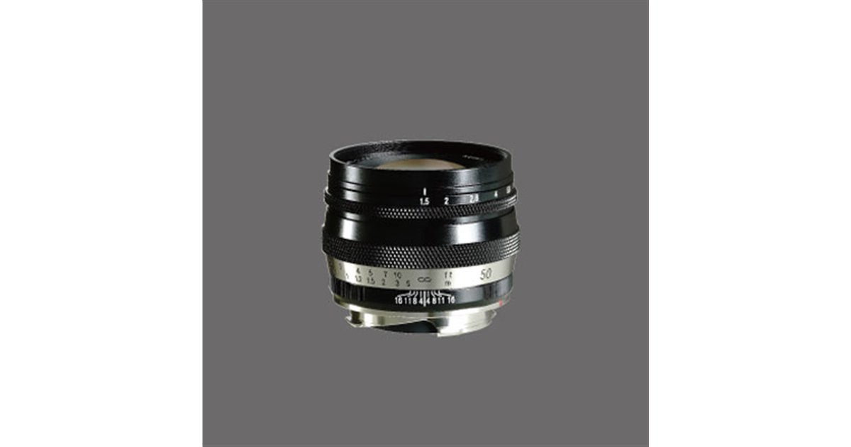 コシナ、クラシカルな描写を楽しめる「HELIAR classic 50mmF1.5