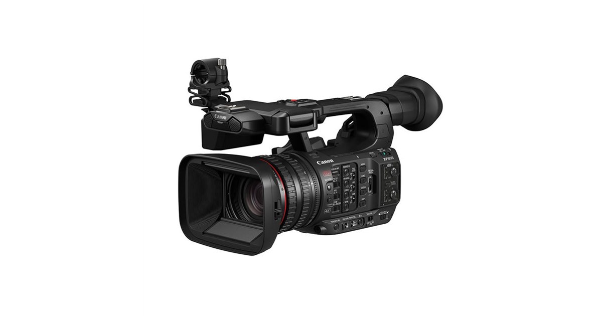 キヤノン、瞳検出・頭部検出に対応した業務用4Kビデオカメラ