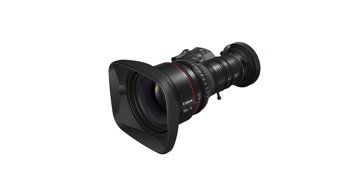 キヤノン、8K放送用ポータブルズームレンズ「10×16 KAS S」10月下旬