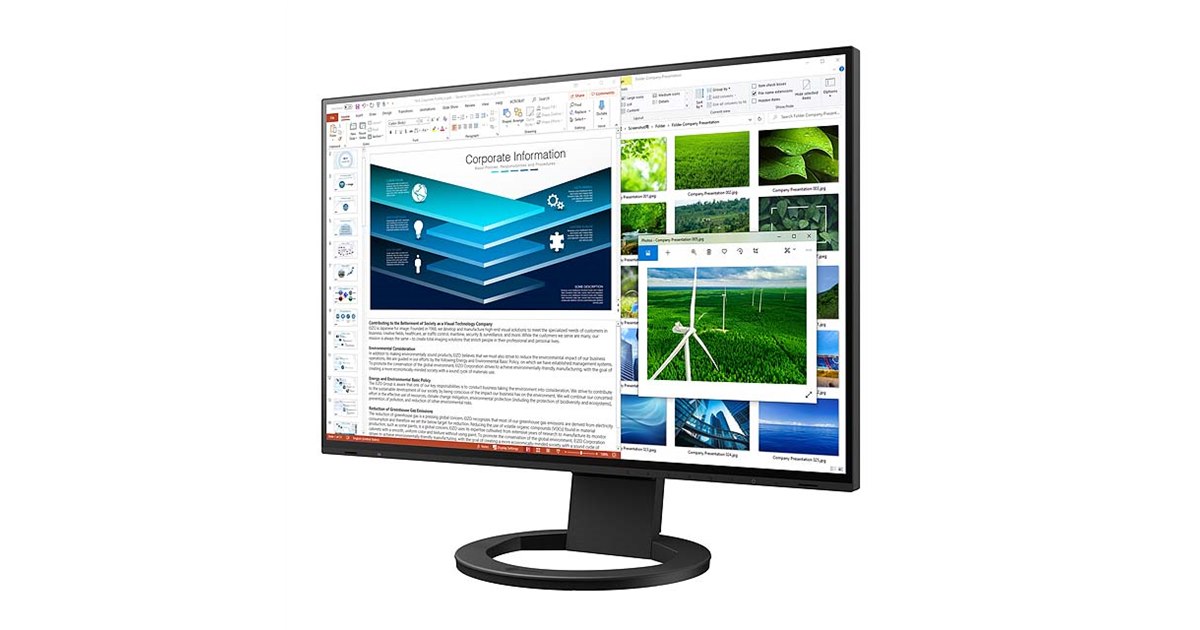 EIZO、24.1型WUXGA液晶ディスプレイ「FlexScan EV2485」を本日9/28発売