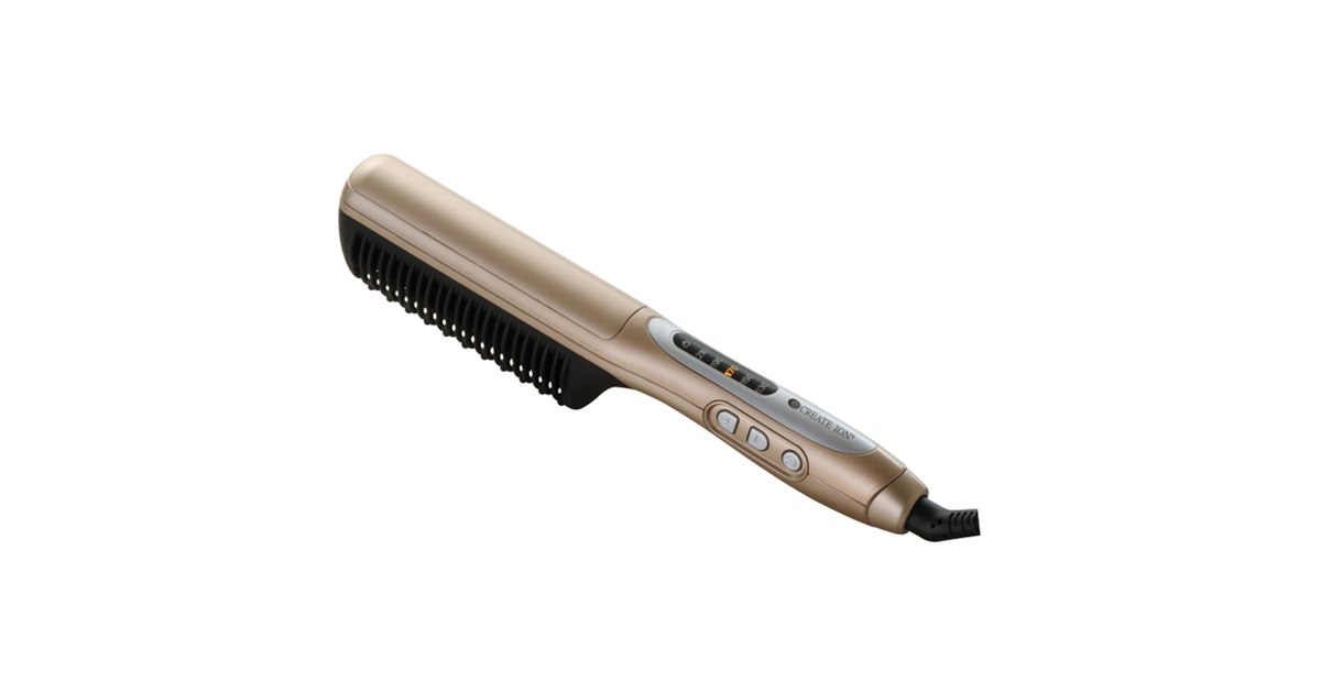 クレイツイオンコーム アイロン TEGUCY クレイツ、クシ感覚で使えるコーム型ヘアアイロン「CIK-G12G」 - 価格.com