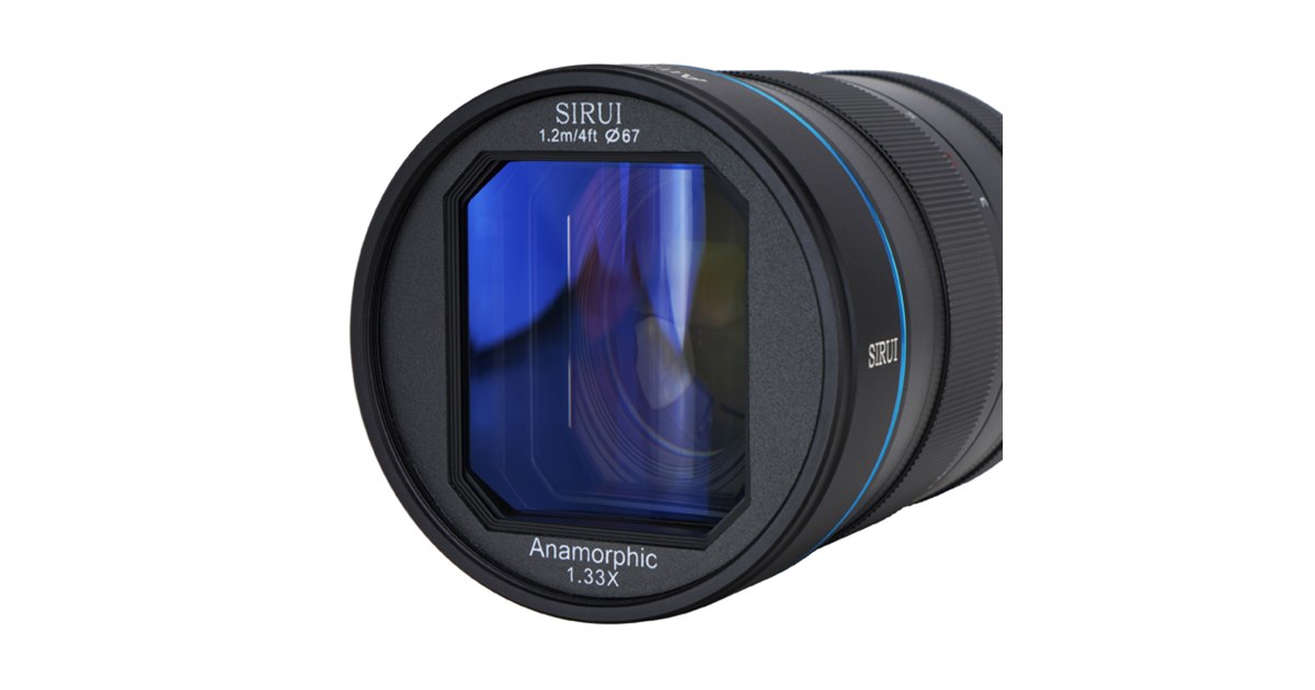 SIRUI 75mm F1.8 Anamorphic マイクロフォーサーズ SIRUI 75mm F1.8 1.33X APS-C | Anamorphic Lens - SIRUI