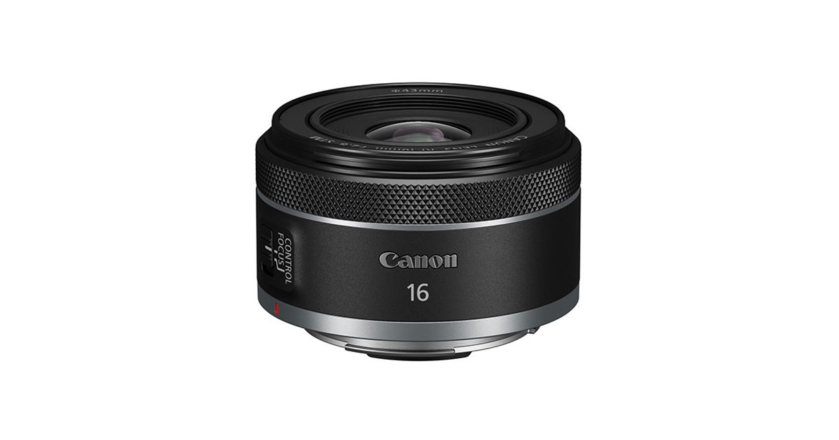 キヤノン、41,800円の超広角単焦点レンズ「RF16mm F2.8 STM