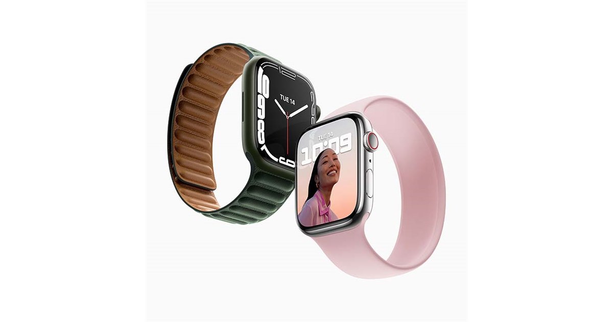 アップル、画面が大きくなった「Apple Watch Series 7」を今秋