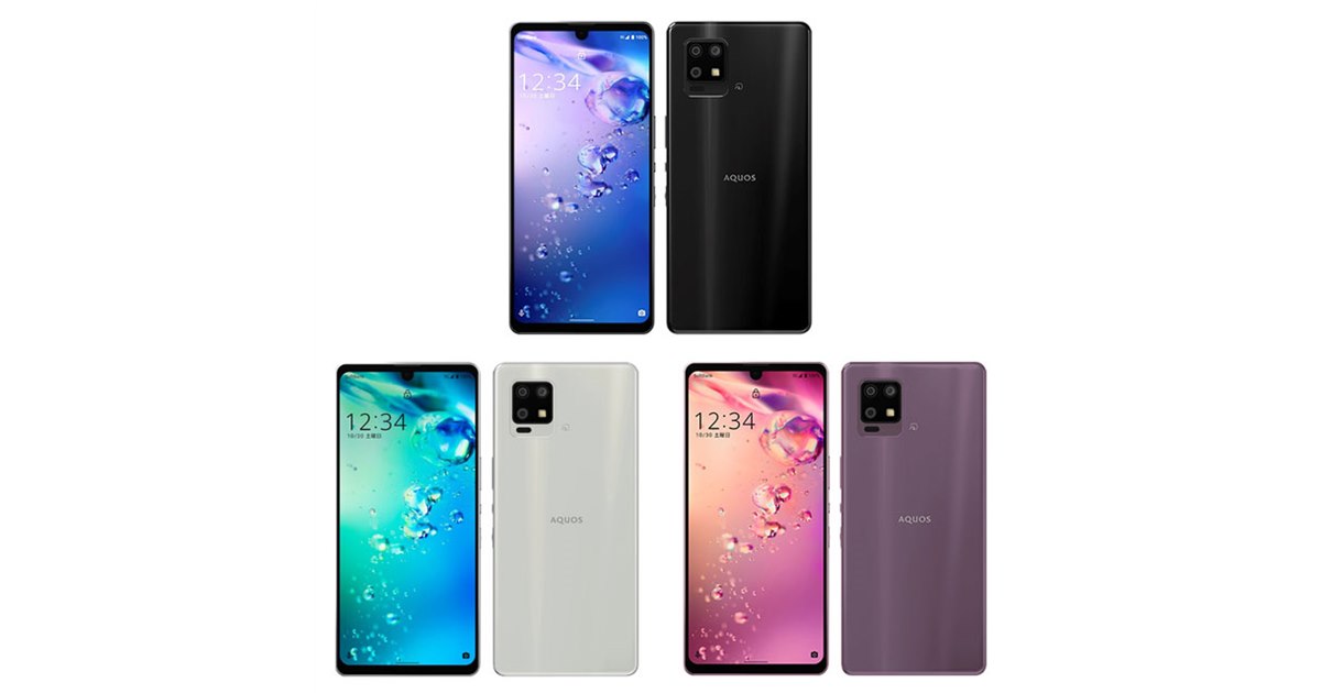 ソフトバンク、重さ約146gの5Gスマホ「AQUOS zero6」発売日を決定