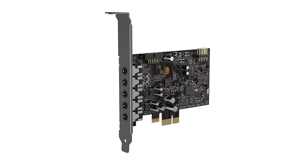 クリエイティブメディア、6,480円のサウンドカード「Sound Blaster