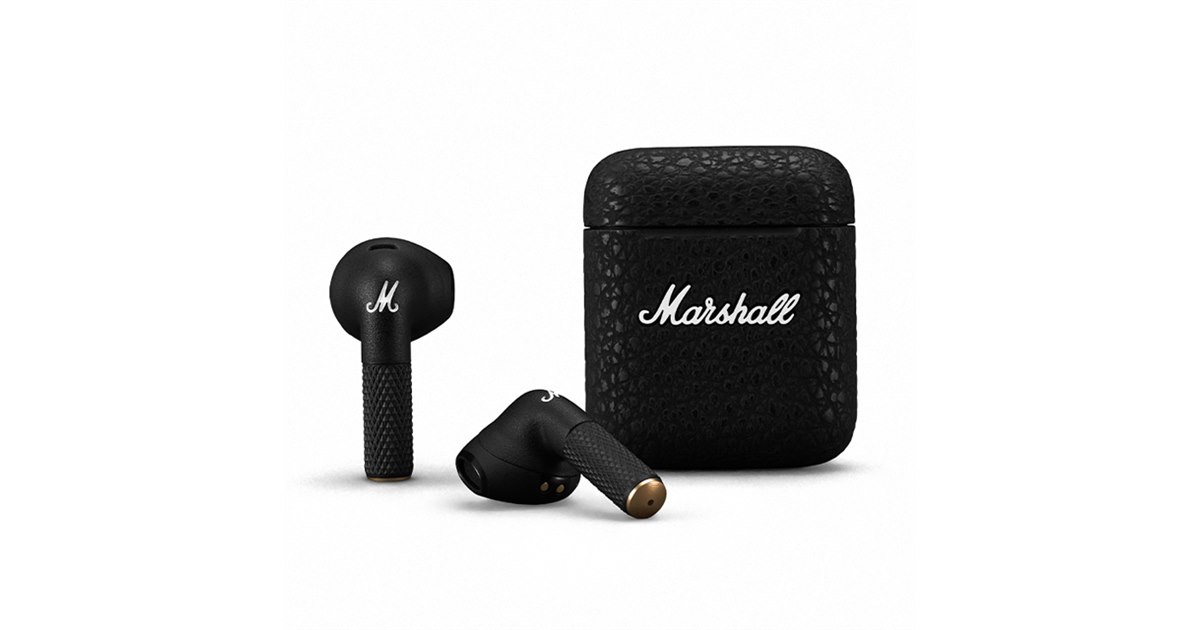Marshall、12mm径ドライバー搭載の完全ワイヤレスイヤホン