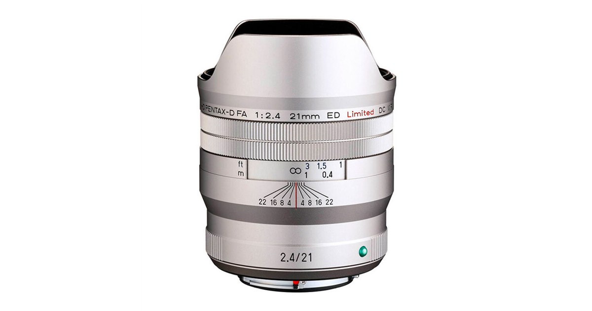 リコー、リミテッドレンズ「HD PENTAX-D FA 21mmF2.4ED Limited DC