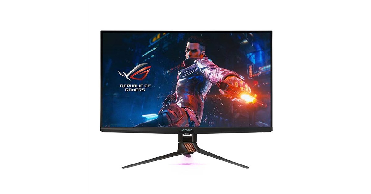 ASUS、ミニLEDバックライトを搭載した32型4Kゲーミングディスプレイ