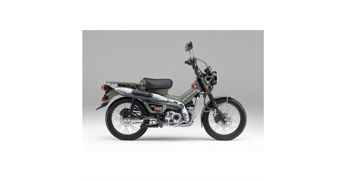 さまざまなフィールドにマッチ 新色の「ホンダCT125ハンターカブ」が