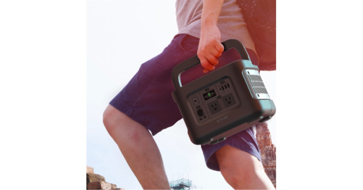 STYLED 622Wh ポータブル電源 楽天市場】【送料無料】STYLED ポータブル電源 AC2口 USB3ポート