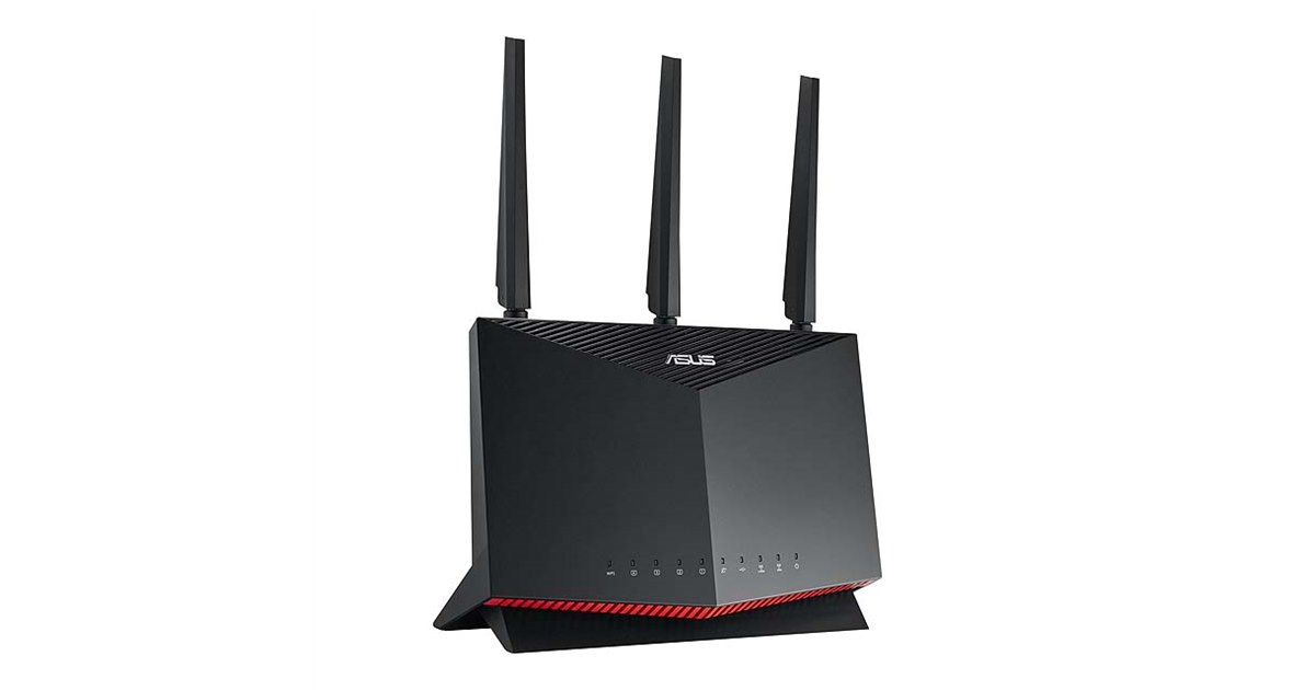 ASUS、最大4804MbpsのWi-Fi 6対応ゲーミングルーター「RT-AX86S 