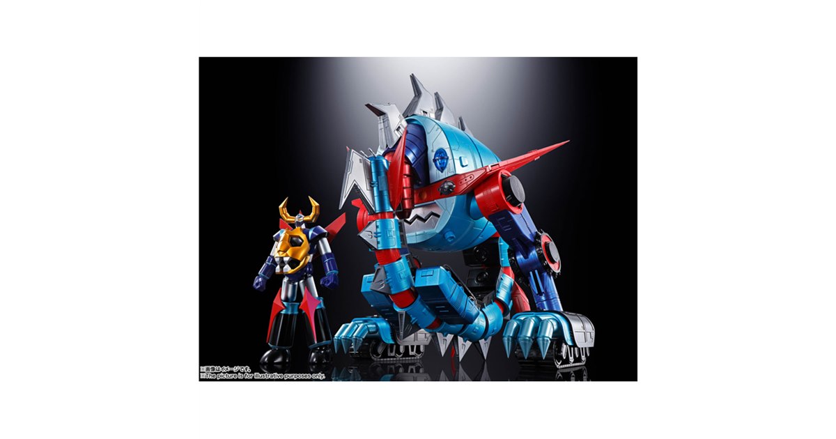 82,500円、バンダイが「超合金魂 GX-100 ガイキング＆大空魔竜」を12月
