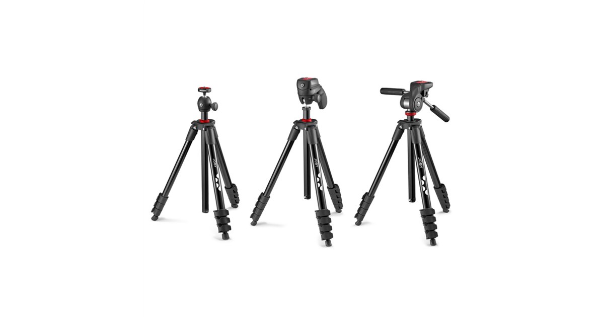 JOBY、映像クリエイター向け三脚「COMPACT」シリーズ5製品