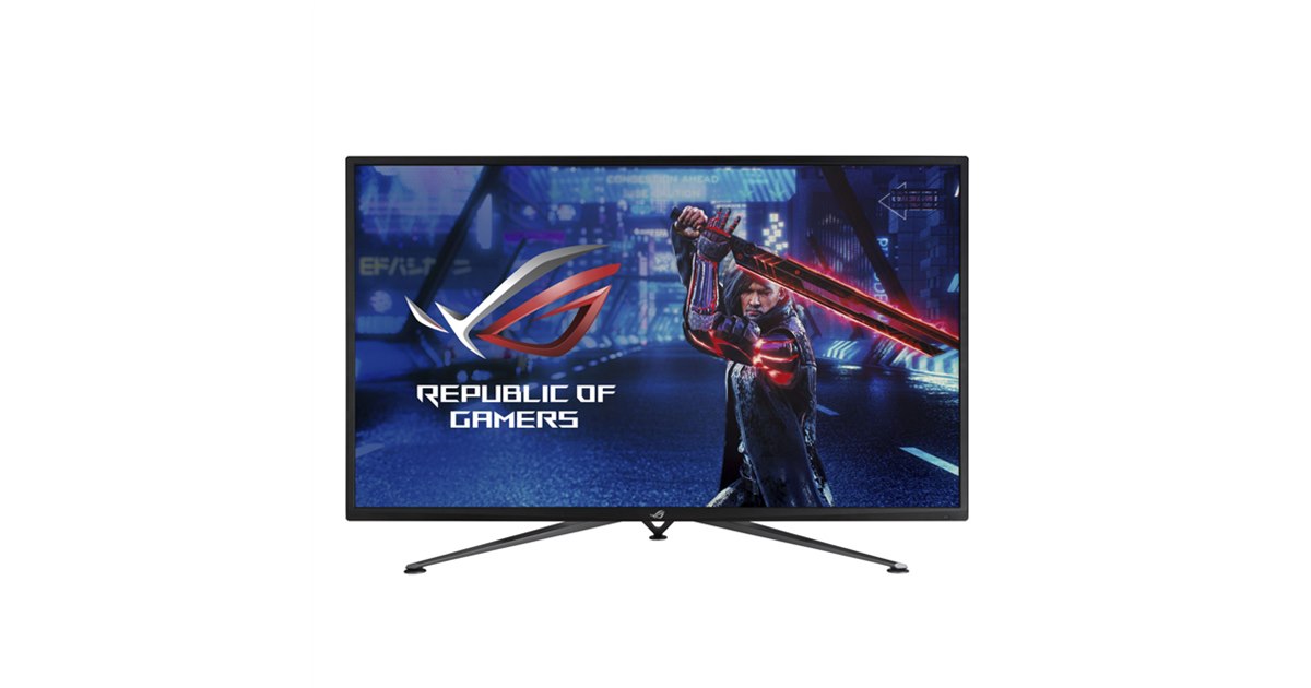 ASUS、HDMI 2.1対応の43型4K UHDゲーミング液晶「ROG STRIX XG43UQ