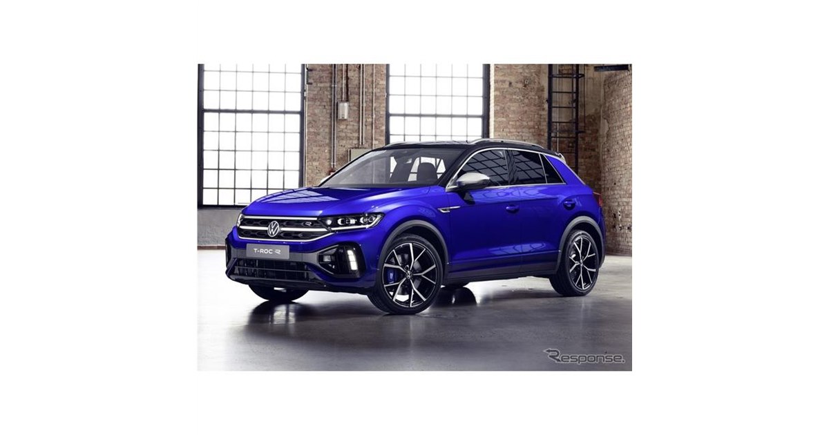 VW『Tロック』改良新型、最強「R」を欧州発表…300馬力ターボ搭載