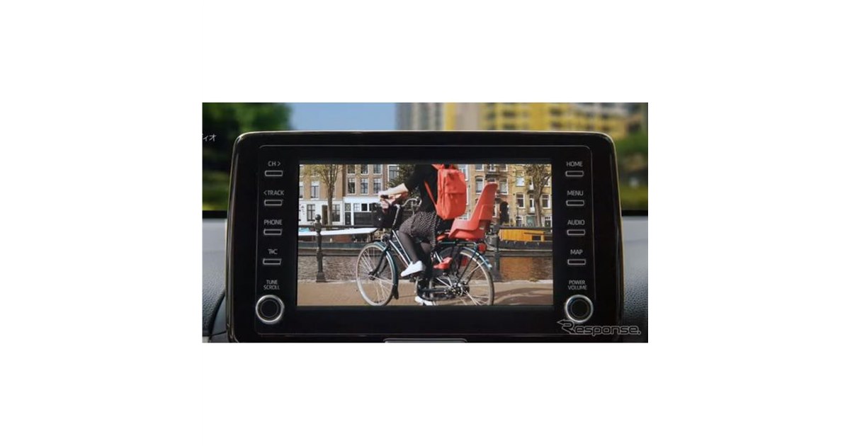 トヨタ ディスプレイオーディオでスマホの映像が楽しめる