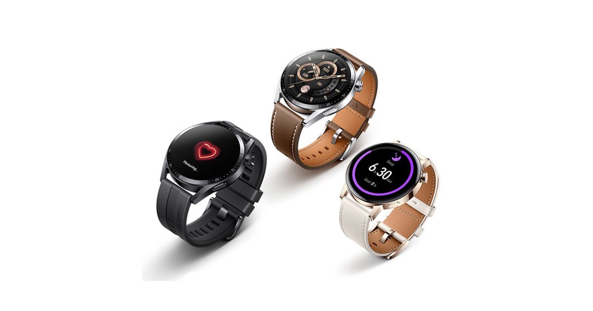 HUAWEI WATCH GT 3 46mm スマートウォッチ ブラウンレザー
